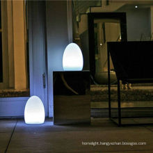 egg shaped rechargeable led table lamps